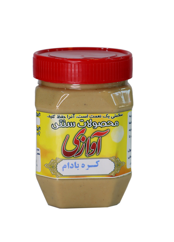 کره بادامزمینی خالص 🥜400گرم انرژیزا، مناسب بدنسازی و رژیم | بدون شکر و افزودنی | کرمی و فوقخوشمزه