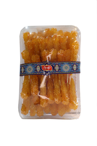 «ارسال فوری نبات چوبدار زعفرانی عطاری اقیانوس با رنگ طلایی طبیعی و عطر زعفران اصل 🍯🌼»