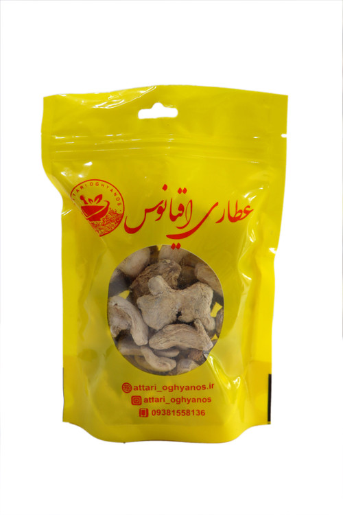 پودر زنجبیل اصل در بستهبندی شفاف و بهداشتی عطاری اقیانوس – خرید آنلاین از سایت اقیانوس🚀»