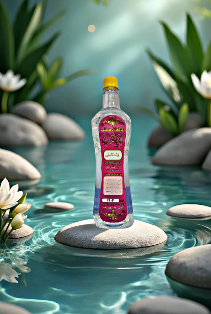 عرق برگ کاسنی اقیانوس خالص برای کاهش حرارت بدن و تصفیه خون با ارسال فوری