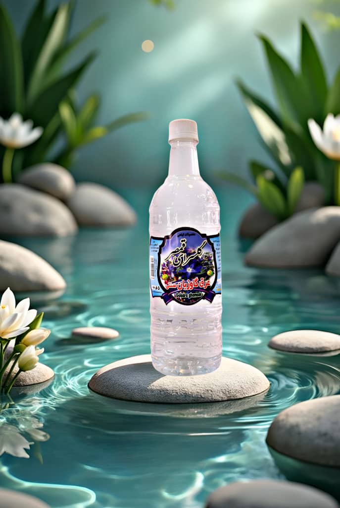 یک بطری عرق گل‌گاوزبان طبیعی عطاری اقیانوس – آرام‌بخش اعصاب و تقویت‌کننده قلب با طعم ملایم گیاه گل گاوزبان  با ارسال رایگان