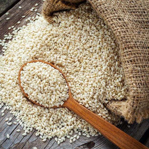 کنجد سفید تمیز و درجهیک برای مصرف خانگی با ارسال فوری