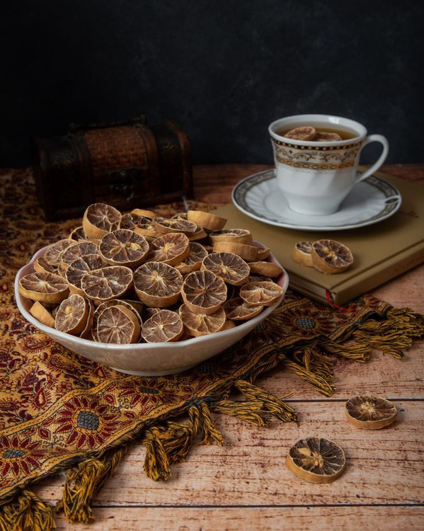 لیمو خشک درشت و طلایی عطاری اقیانوس – بهترین انتخاب برای دمنوش و غذا 🍲🍋✨