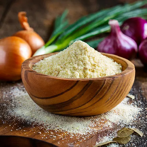 «بسته پودر پیاز با کیفیت بالا، تولیدشده از پیاز خشکشده واقعی، مناسب آشپزی سریع و طعمدهی حرفهای 🧅👨🍳»