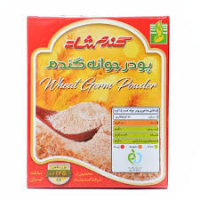 1️⃣ عکس بسته جوانه گندم خالص و پودری با بافت ریز و رنگ طلایی طبیعی 🌾✨