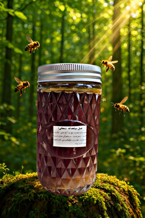 عسل سیاهدانه طبیعی ترکیب عسل خالص و سیاهدانه تازه مناسب تقویت بدن و افزایش انرژی